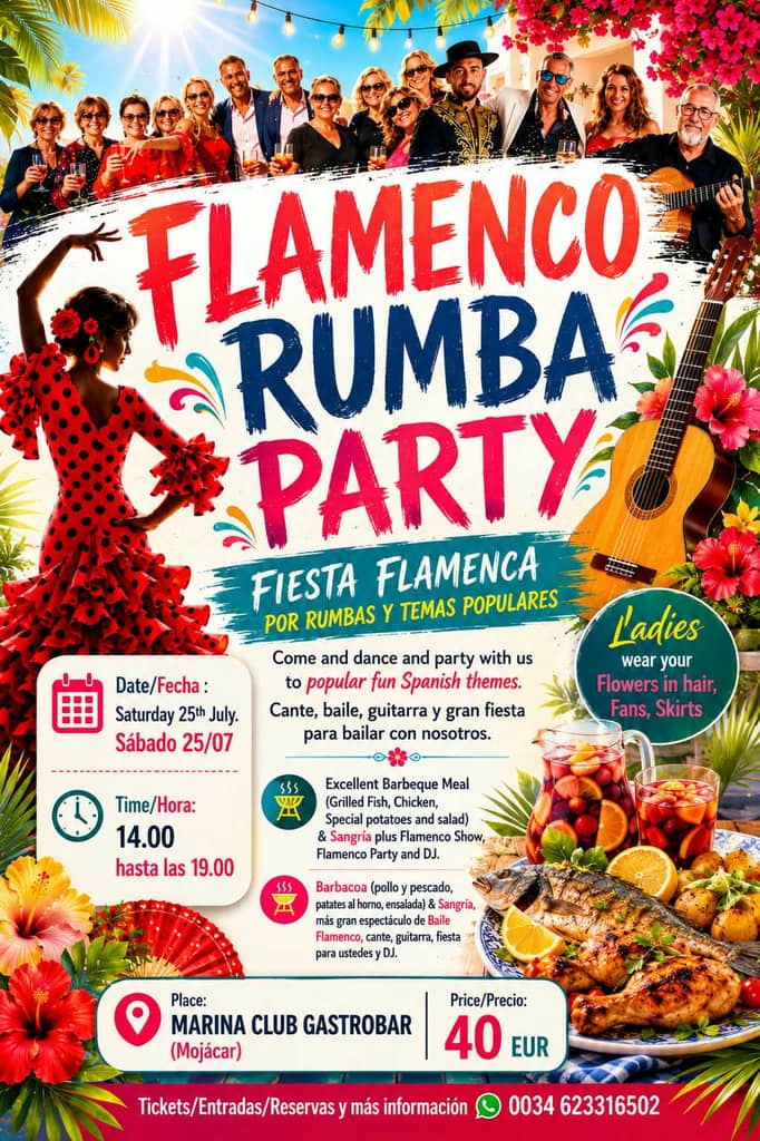 Poster for Flamenco Rumba Party