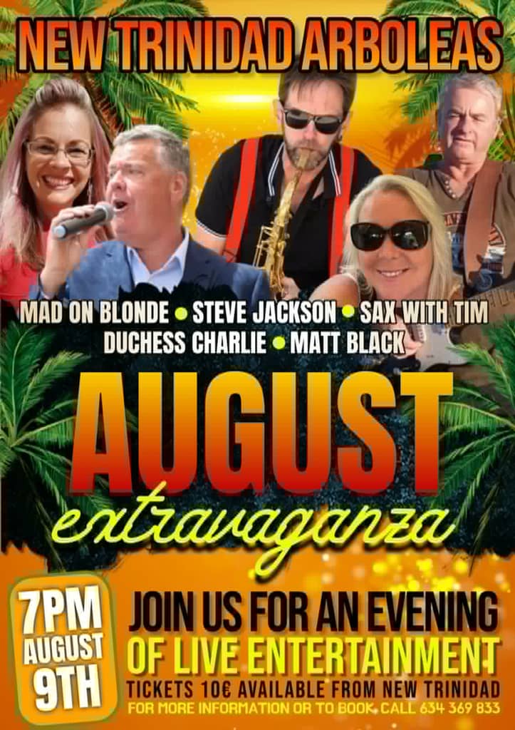Poster for August Extravaganza