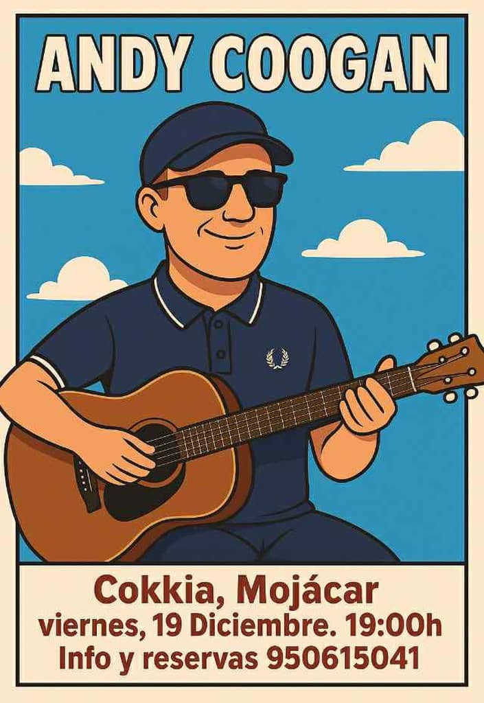 Poster for Andy Coogan