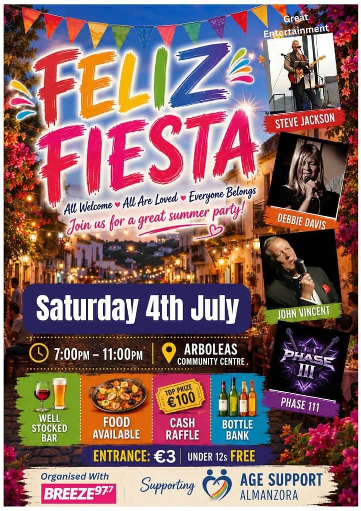 Poster for Feliz Fiesta