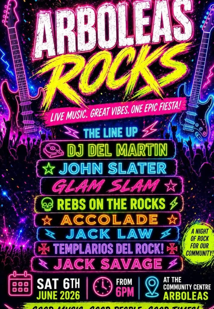 Poster for Arboleas Rocks