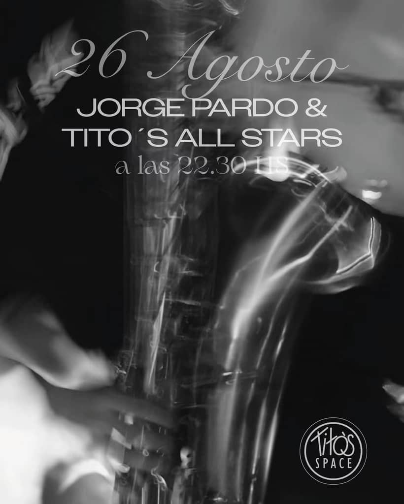 Poster for Jorge Pardo & Tito's All Stars